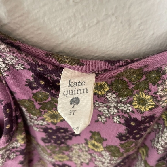 Kate Quinn Floral Purple Jumpsuit - Picture 4 of 5